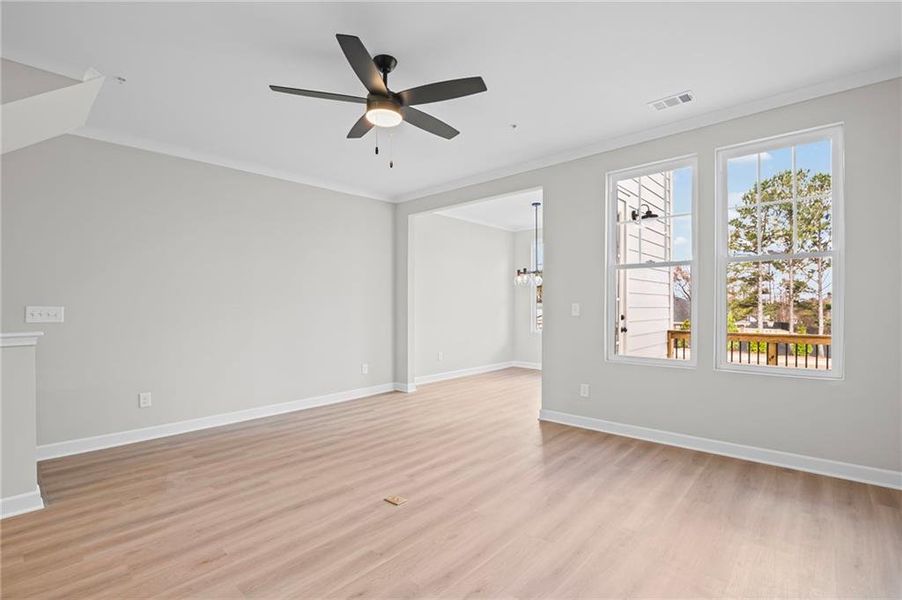 Spacious, unfurnished interior of a new home in , Canton (Image 27). Spacious, unfurnished interior of a new home in , Canton (Image 27).