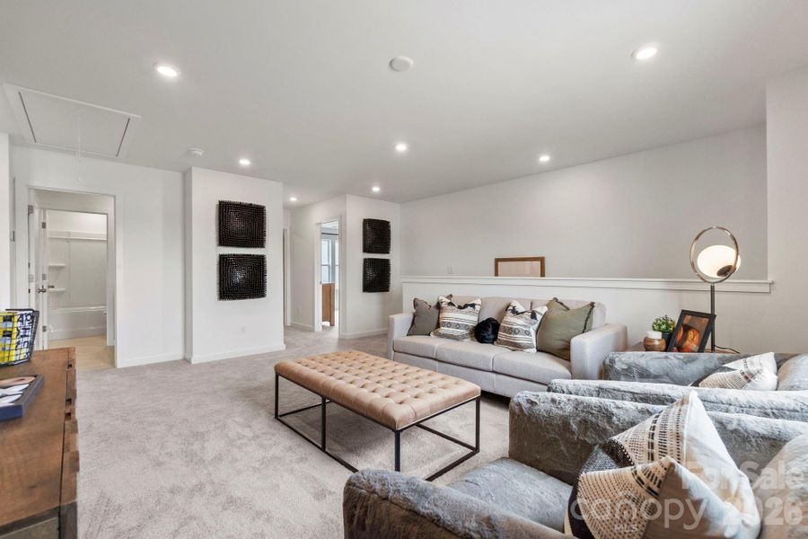 Furnished interior view inside a new home in Grants Landing, Salisbury (Image 16).