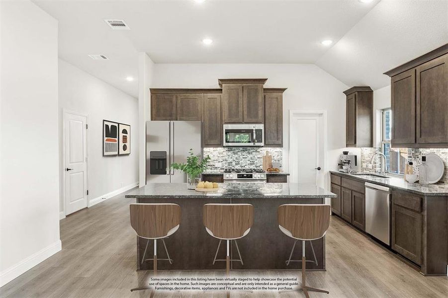 Furnished interior view inside a new home in Maplewood, Glenn Heights (Image 6).