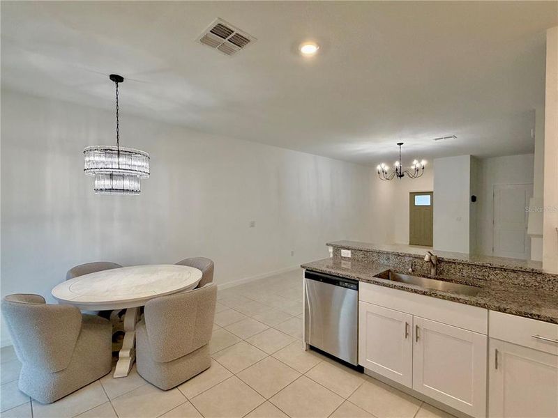 Furnished interior view inside a new home in , New Port Richey (Image 18).
