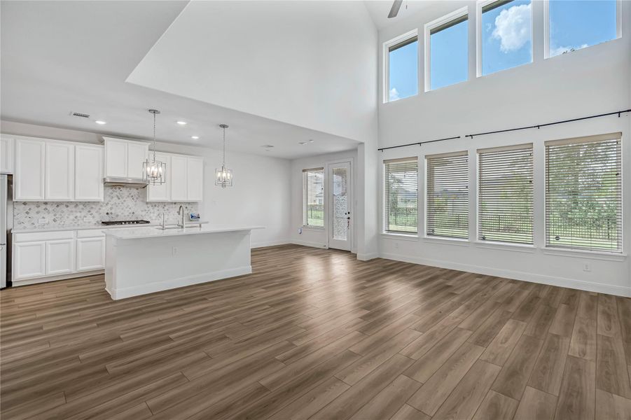 Spacious, unfurnished interior of a new home in Harper's Preserve - Classic Series, Conroe (Image 27). Spacious, unfurnished interior of a new home in Harper's Preserve - Classic Series, Conroe (Image 27).