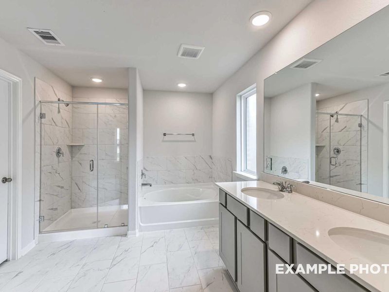 Representative furnished interior of a home built from the The Costa A by Davidson Homes LLC in Sunterra, Katy (Image 12).