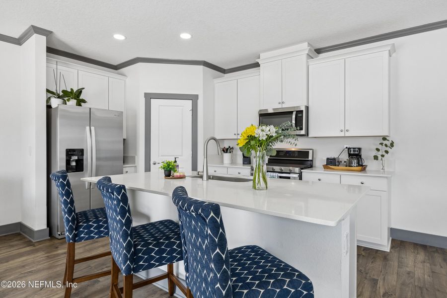 Furnished interior view inside a new home in Cordova Palms, St. Augustine (Image 30).
