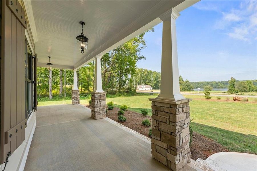 Exterior details and patio area of a home in , Covington (Image 26).