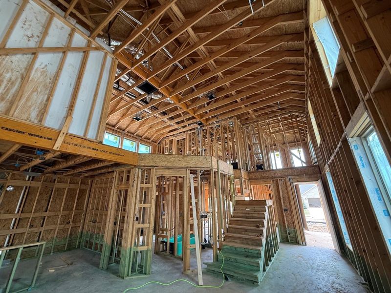 In-progress construction of a new home in Candela, Richmond, TX (Image 7).