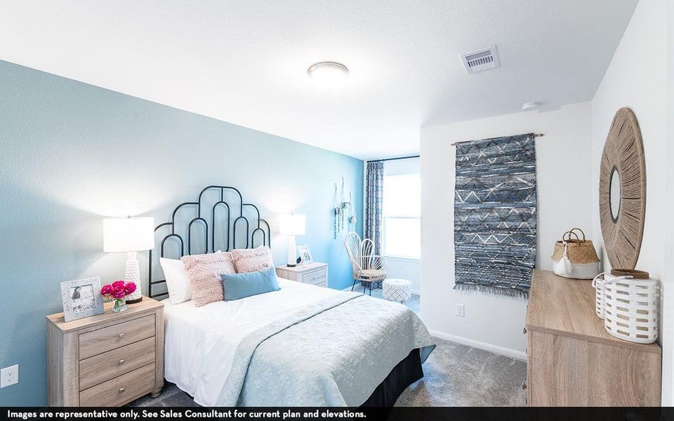 Furnished interior view inside a new home in Lago Mar, Texas City (Image 8).