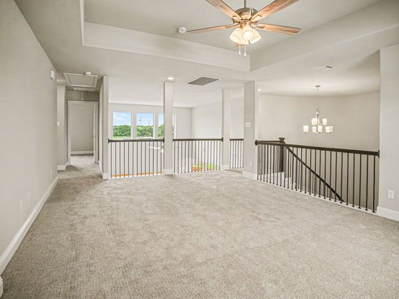 Spacious, unfurnished interior of a new home in Ten Mile Creek Estates, DeSoto (Image 22). Spacious, unfurnished interior of a new home in Ten Mile Creek Estates, DeSoto (Image 22).