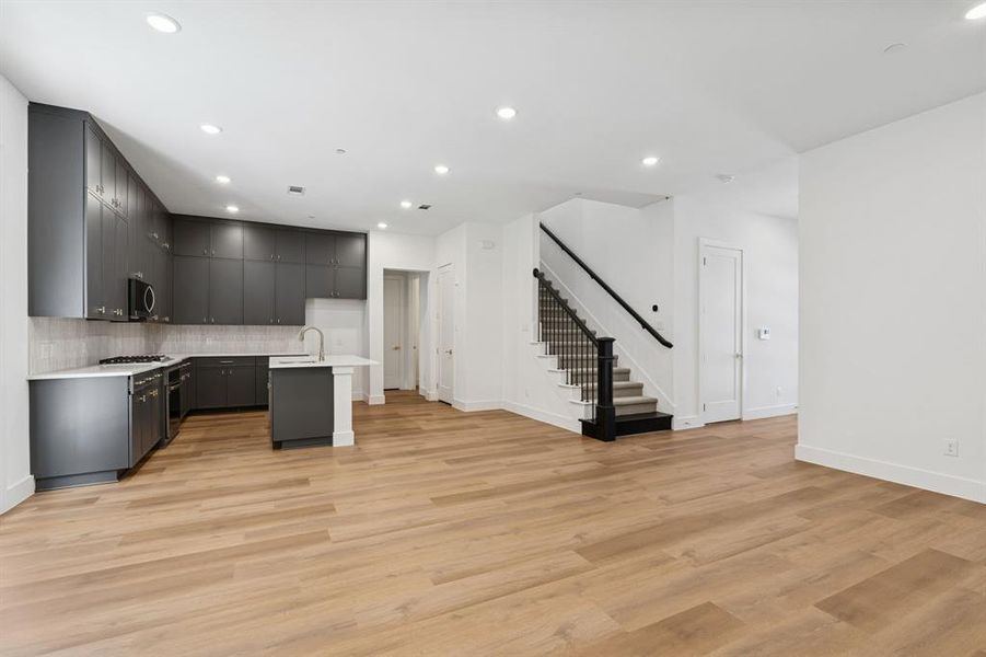 Open floorplan.