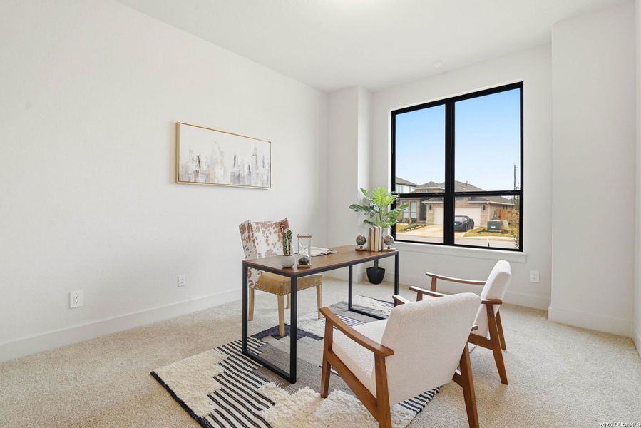 Furnished interior view inside a new home in Haby Hill 50s, San Antonio (Image 19).