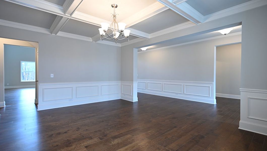 Representative unfurnished interior of a home built from the Sonoma by D.R. Horton in Thalley Creek Estates, Cumming (Image 15).