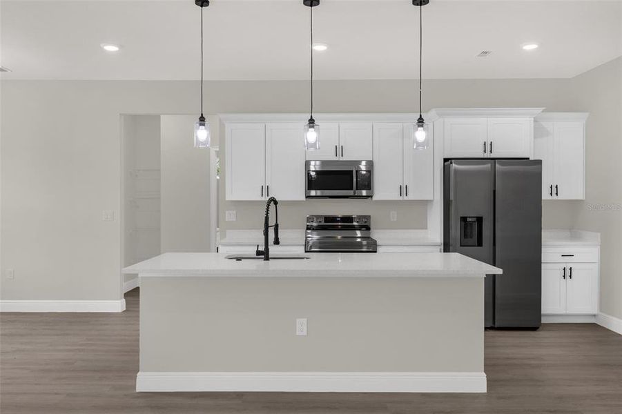 Furnished interior view inside a new home in , Ocala (Image 5).