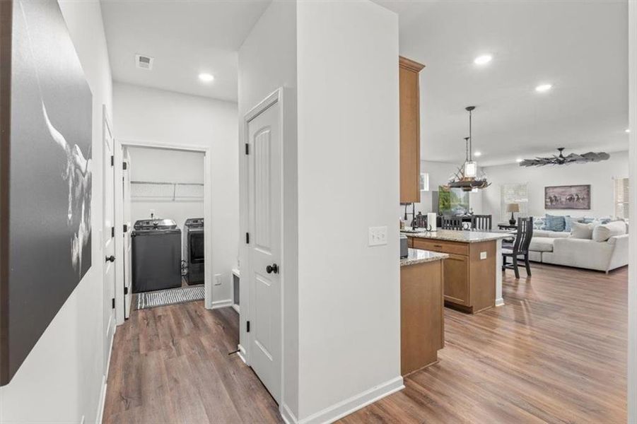 Furnished interior view inside a new home in Laurel Park, Cartersville (Image 36).