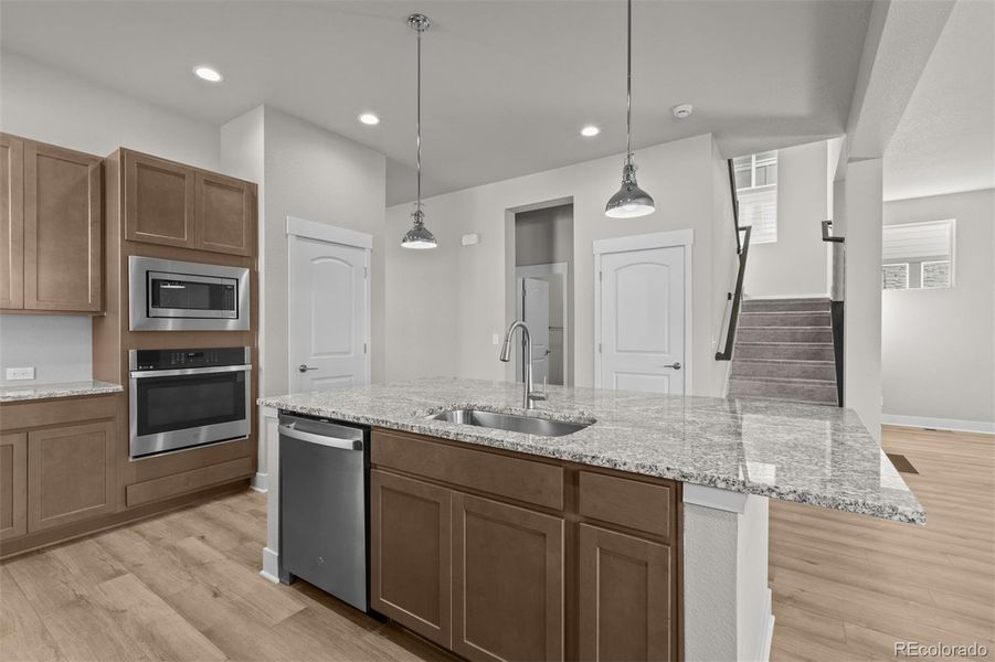 Furnished interior view inside a new home in , Aurora (Image 7).