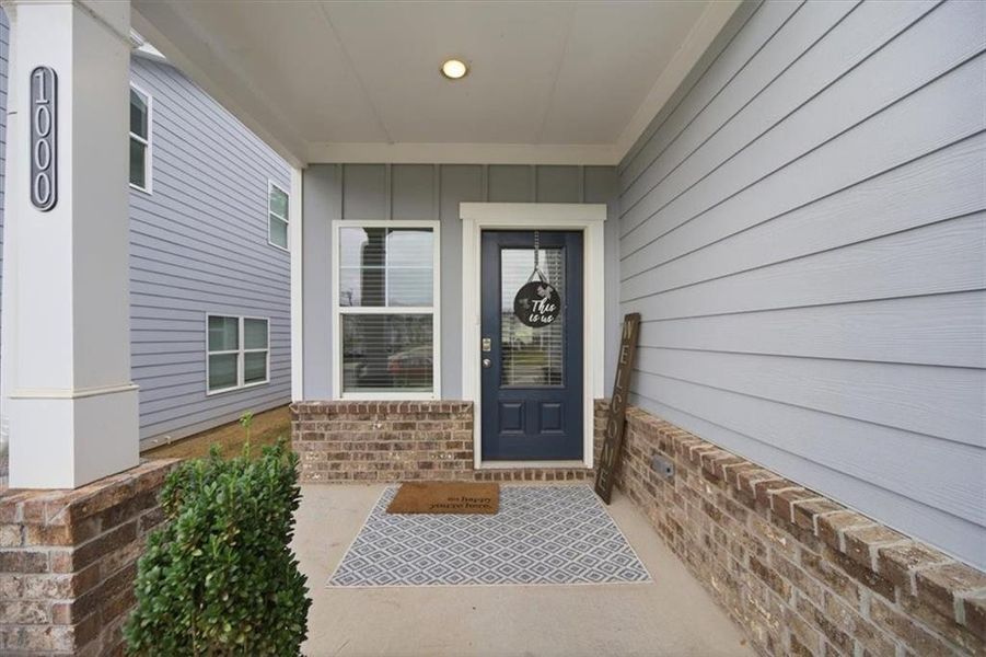 Exterior details and patio area of a home in Fairview Lake, Conyers (Image 27). Exterior details and patio area of a home in Fairview Lake, Conyers (Image 27).