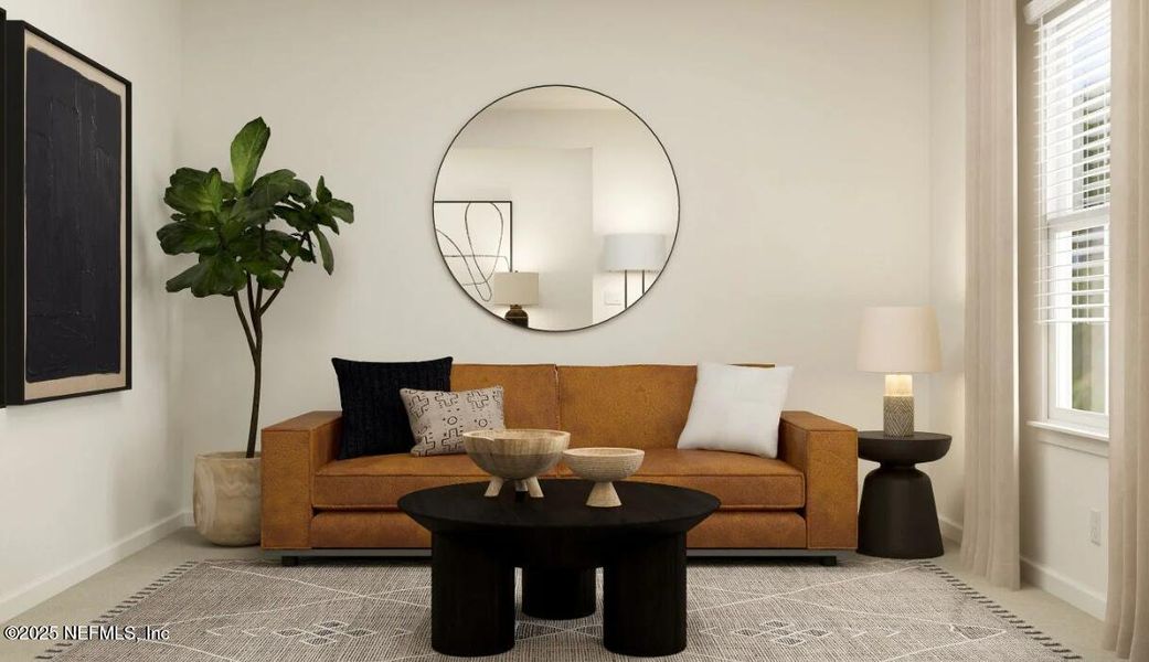 Furnished interior view inside a new home in Shearwater, St. Augustine (Image 6).