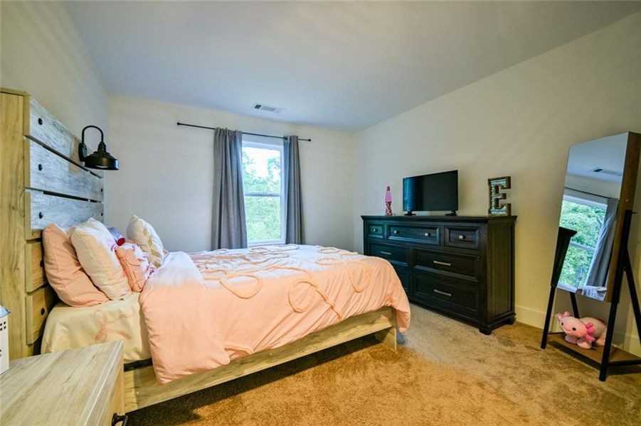 Furnished interior view inside a new home in , Monticello (Image 11).