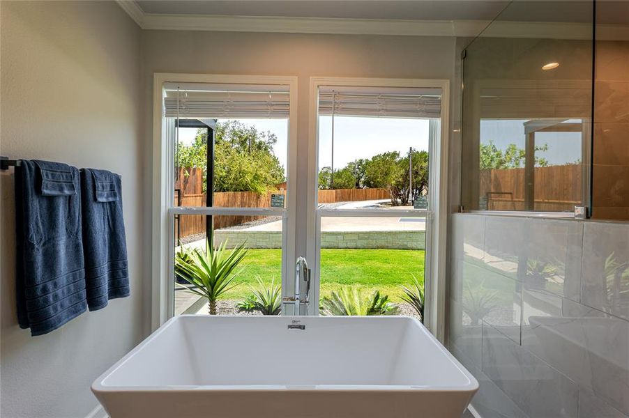 Furnished interior view inside a new home in , Graford (Image 7).