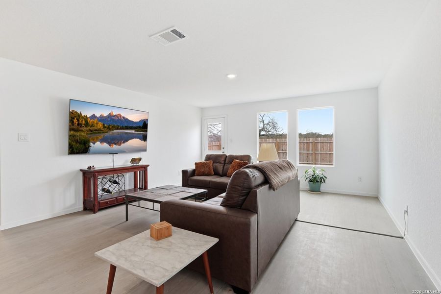 Furnished interior view inside a new home in , San Antonio (Image 14).