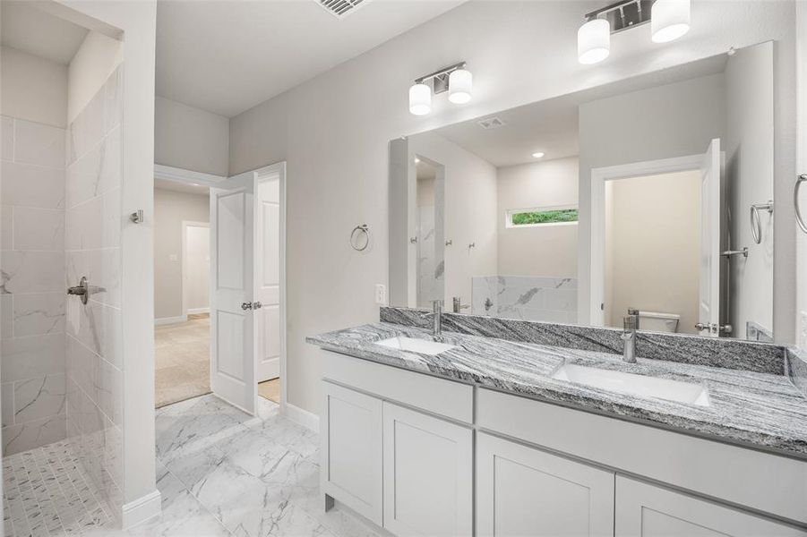 Furnished interior view inside a new home in , Fort Worth (Image 12).