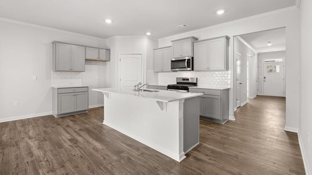 Furnished interior view inside a new home in Falcon Landing, Gainesville (Image 3).