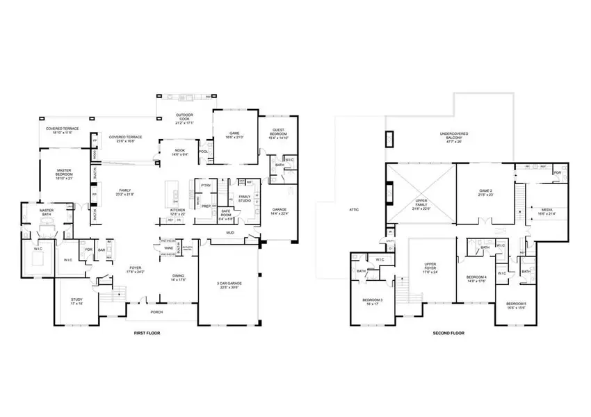 2D floor plan layout of this home in , Frisco, TX (Image 3).