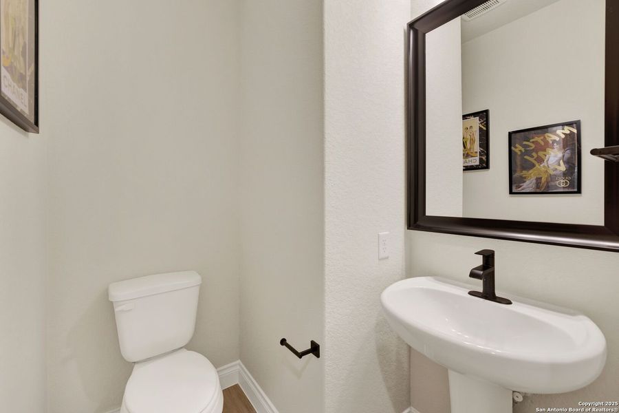 Furnished interior view inside a new home in , New Braunfels (Image 24).