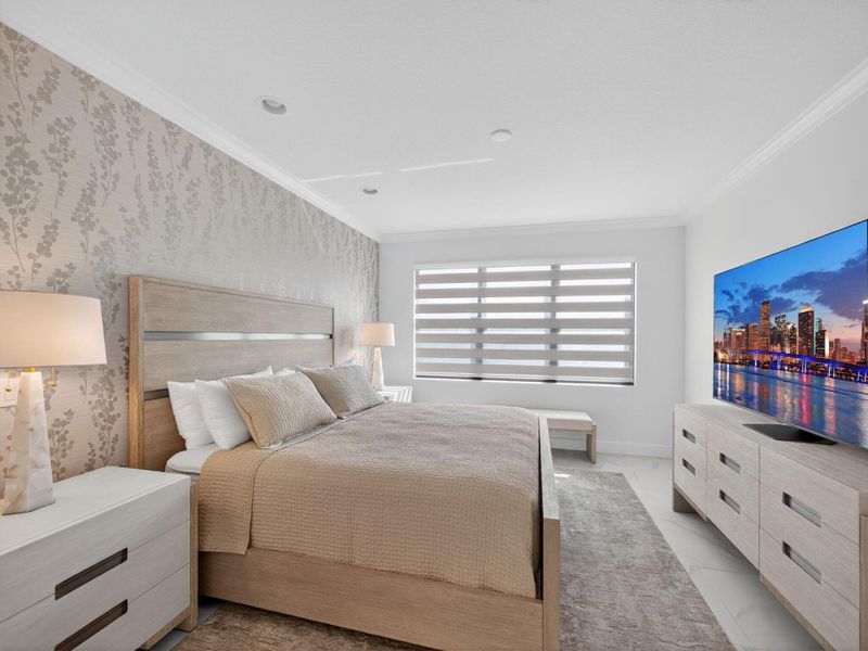 Furnished interior view inside a new home in , Port St. Lucie (Image 16).