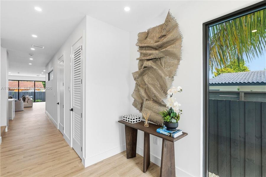 Furnished interior view inside a new home in , Miami (Image 42). Furnished interior view inside a new home in , Miami (Image 42).