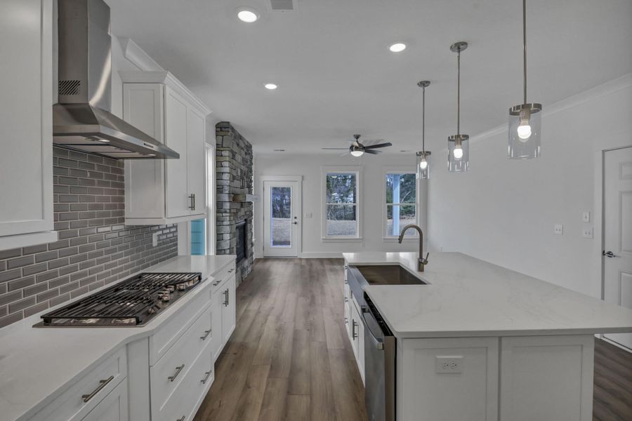 Furnished interior view inside a new home in Clubside Reserve at Summerlake, Lexington (Image 11).