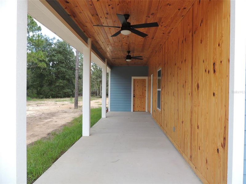 Exterior details and patio area of a home in , Williston (Image 17). Exterior details and patio area of a home in , Williston (Image 17).