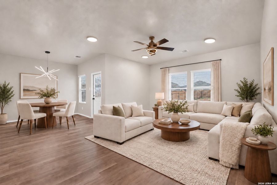 Furnished interior view inside a new home in , Seguin (Image 14). Furnished interior view inside a new home in , Seguin (Image 14).