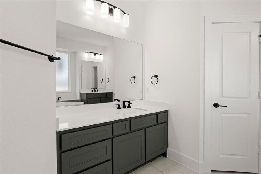 Furnished interior view inside a new home in Edgewood Creek, Celina (Image 15).