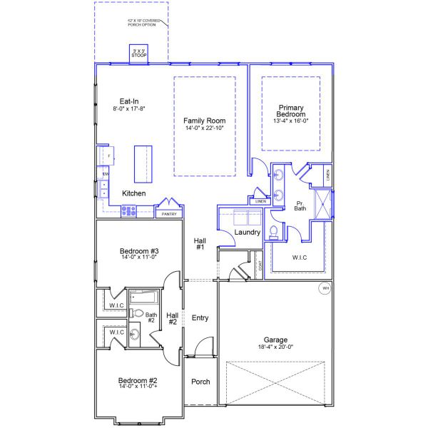 2D floor plan layout of this home in Garden Grove, Conway, SC (Image 4). 2D floor plan layout of this home in Garden Grove, Conway, SC (Image 4).
