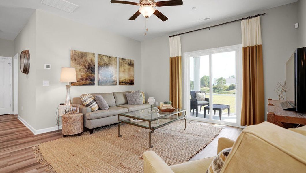 Representative furnished interior of a home built from the Robie by D.R. Horton in The Pines at New Hampstead, Savannah (Image 12).