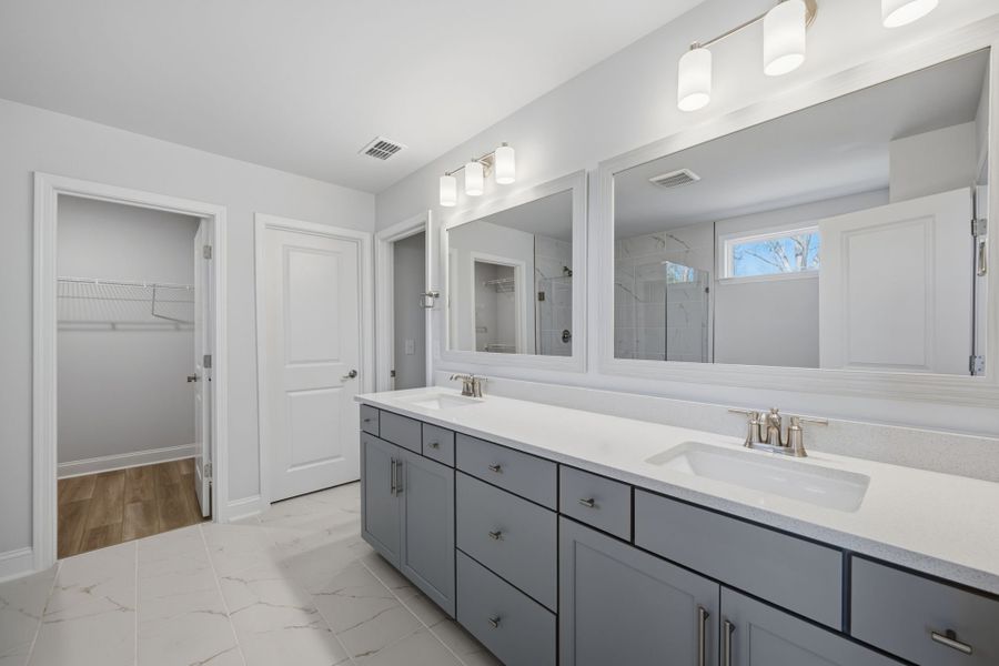 Furnished interior view inside a new home in Carriage Estates, Lexington (Image 9).