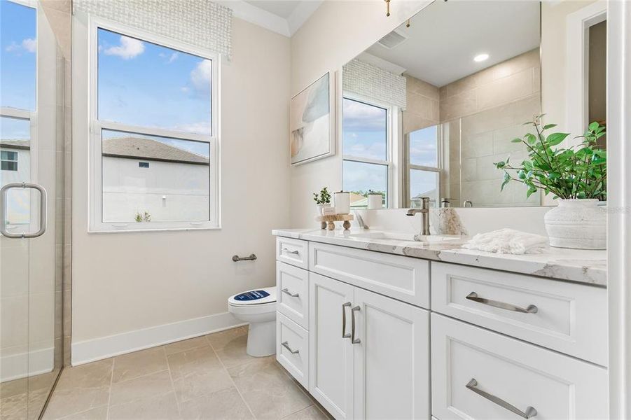 Furnished interior view inside a new home in Cassata Lakes, Nokomis (Image 24).