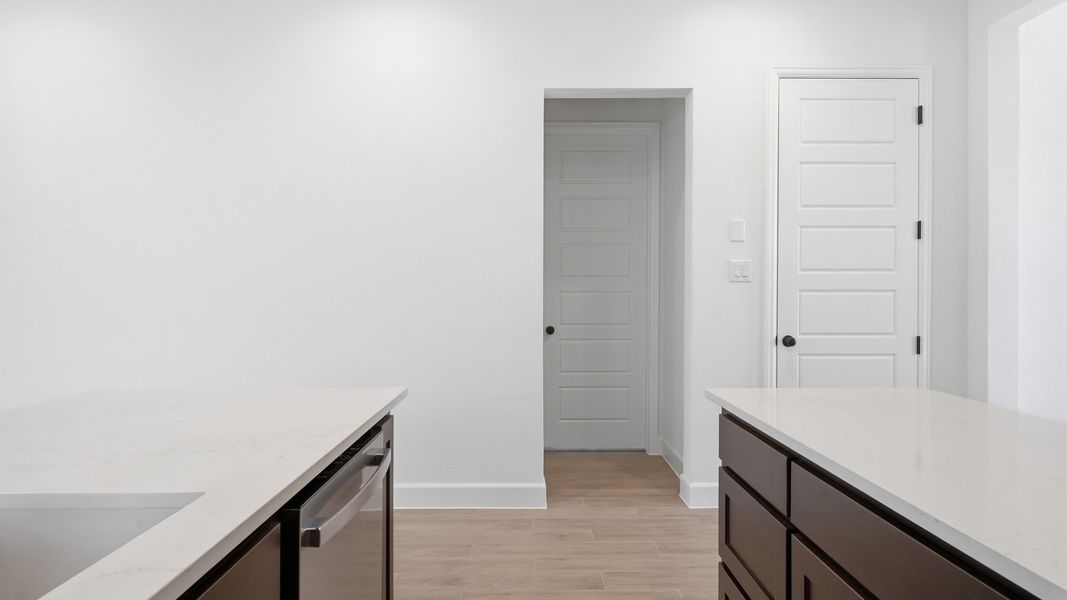 Furnished interior view inside a new home in Trinity Falls, McKinney (Image 12).