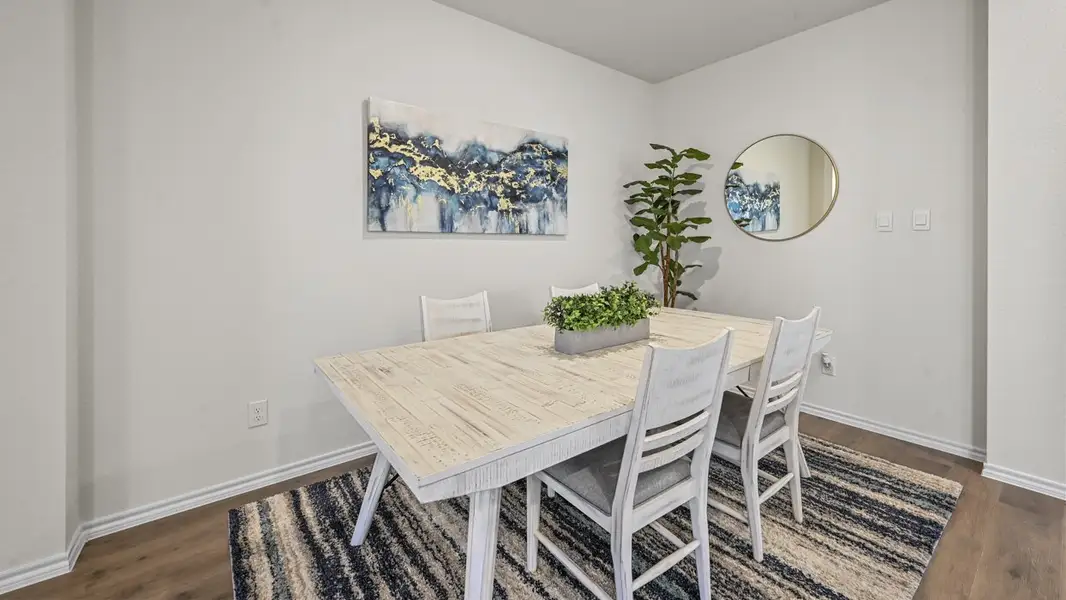 Furnished interior view inside a new home in Wildwood, Royse City (Image 5). Furnished interior view inside a new home in Wildwood, Royse City (Image 5).