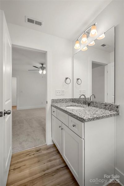 Furnished interior view inside a new home in , Albemarle (Image 10).