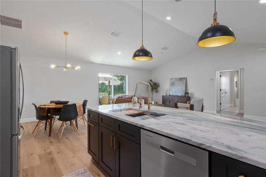 Furnished interior view inside a new home in , Dunnellon (Image 12).