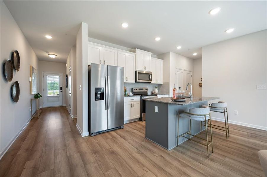Furnished interior view inside a new home in , Jonesboro (Image 22).