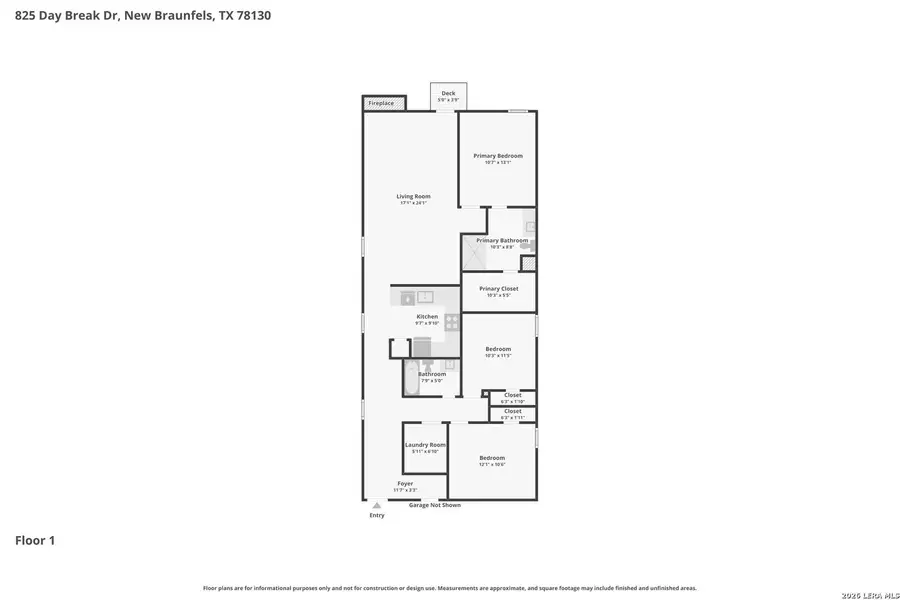 2D floor plan layout of this home in , Marion, TX (Image 4).