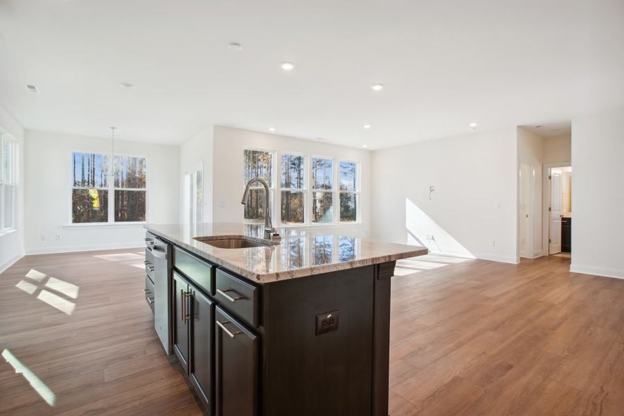 Representative furnished interior of a home built from the Fontana by Caruso Homes in Rolling Meadows, Mooresville (Image 6). Representative furnished interior of a home built from the Fontana by Caruso Homes in Rolling Meadows, Mooresville (Image 6).