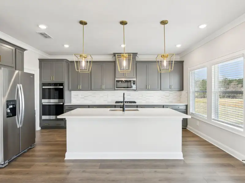 Furnished interior view inside a new home in River Pointe, Monroe (Image 7). Furnished interior view inside a new home in River Pointe, Monroe (Image 7).