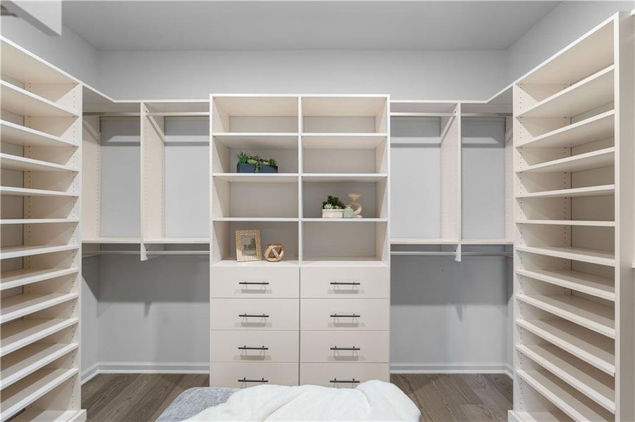Furnished interior view inside a new home in Palisades, Cumming (Image 7).