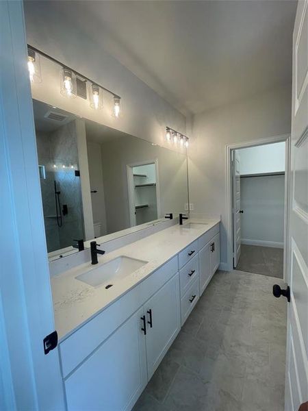 Furnished interior view inside a new home in Mercer Meadows, Royse City (Image 5). Furnished interior view inside a new home in Mercer Meadows, Royse City (Image 5).