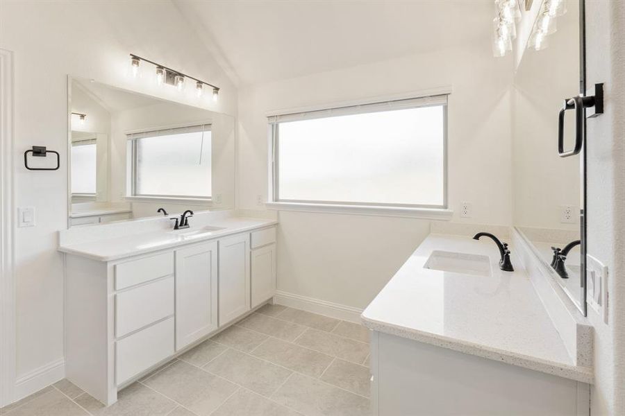 Furnished interior view inside a new home in East Oak Creek 60-65, Commerce (Image 16).