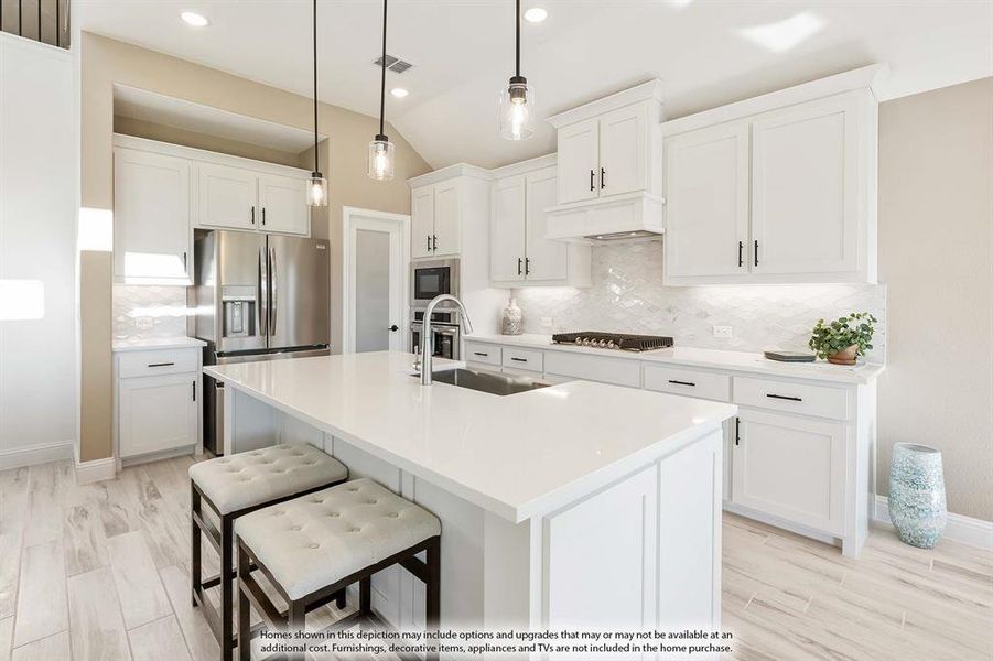 Furnished interior view inside a new home in Ridge Ranch, Mesquite (Image 37).