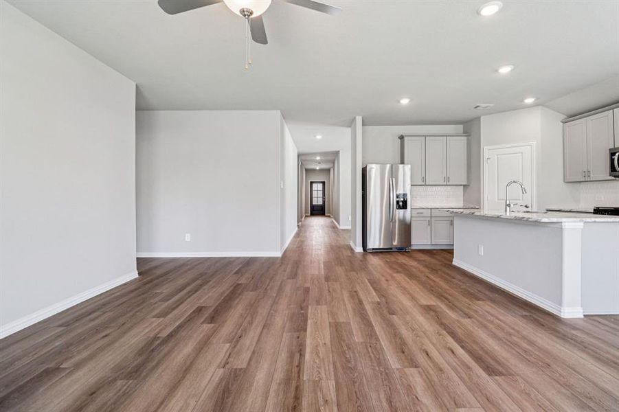 Photo is not of the actual home, but is an inspirational photo of builder’s model home and may depict options, furnishings, and/or decorator features that are not included.