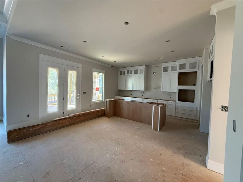 In-progress construction of a new home in , Hoschton, GA (Image 10).